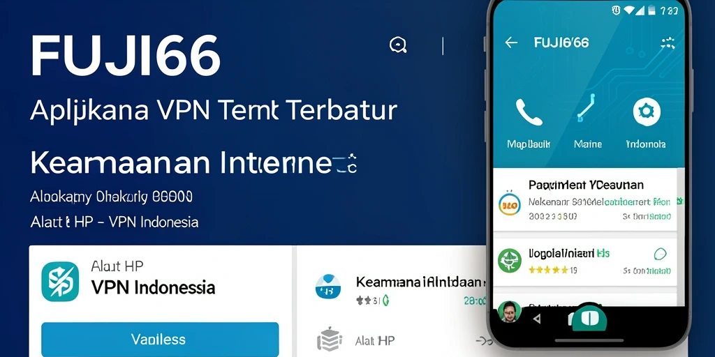 Tampilan antarmuka aplikasi FUJI66 yang sederhana dan efektif.