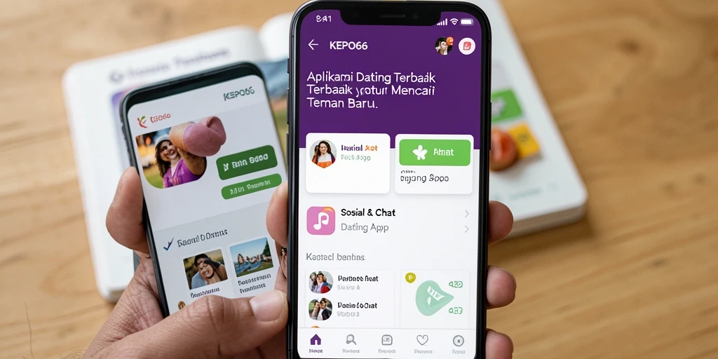 Antarmuka pengguna KEPO66 yang ramah dan modern.