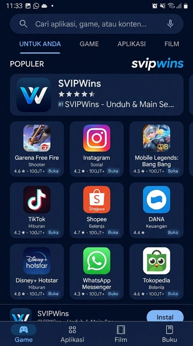 Akses Terbaik Aplikasi Populer di svipwins — Temukan Pilihan Terbaik