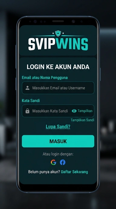 Panduan Masuk Akun svipwins untuk Pengguna Android
